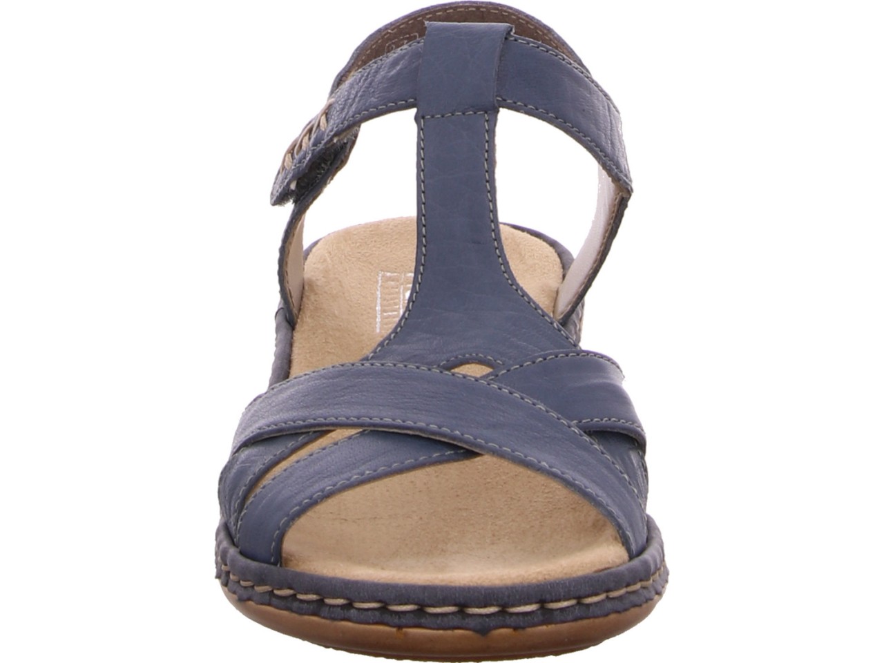 RIEKER Klassische Sandalen blau