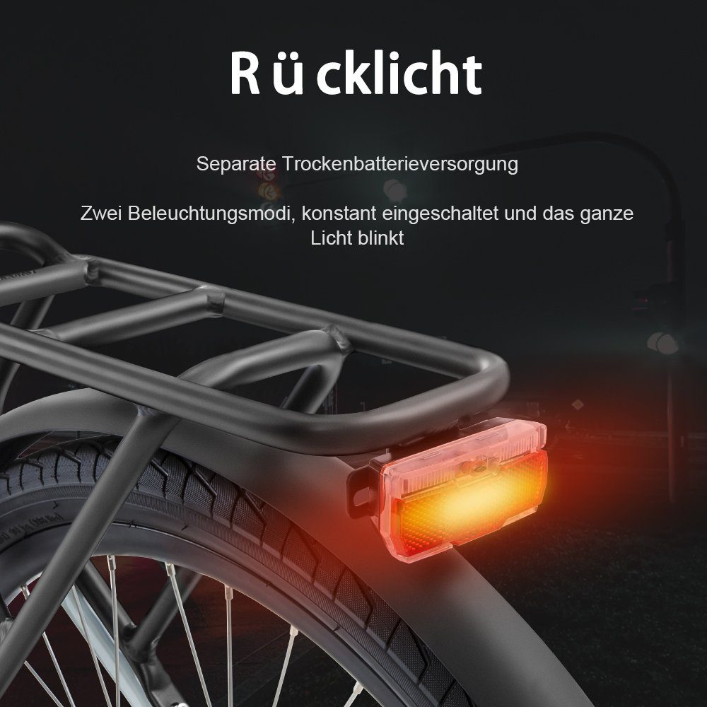 YOSE POWER E-Bike 27,5 Zoll City Bike Elektrofahrrad mit 36V 13Ah 480Wh, 7 Gang SHIMANO, Kettenschaltung, Heckmotor, 480,00 Wh Akku
