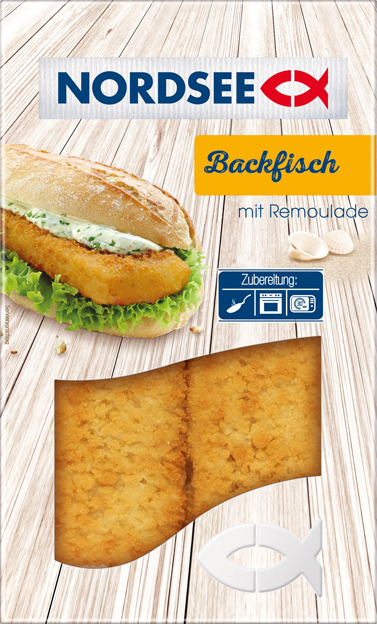 Nordsee Backfisch mit Remoulade