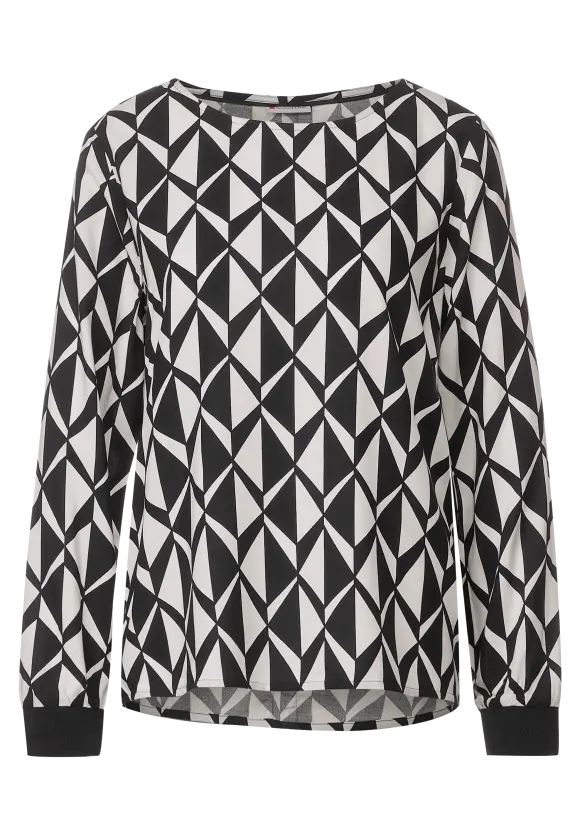 Street One Bluse mit grafischem Print