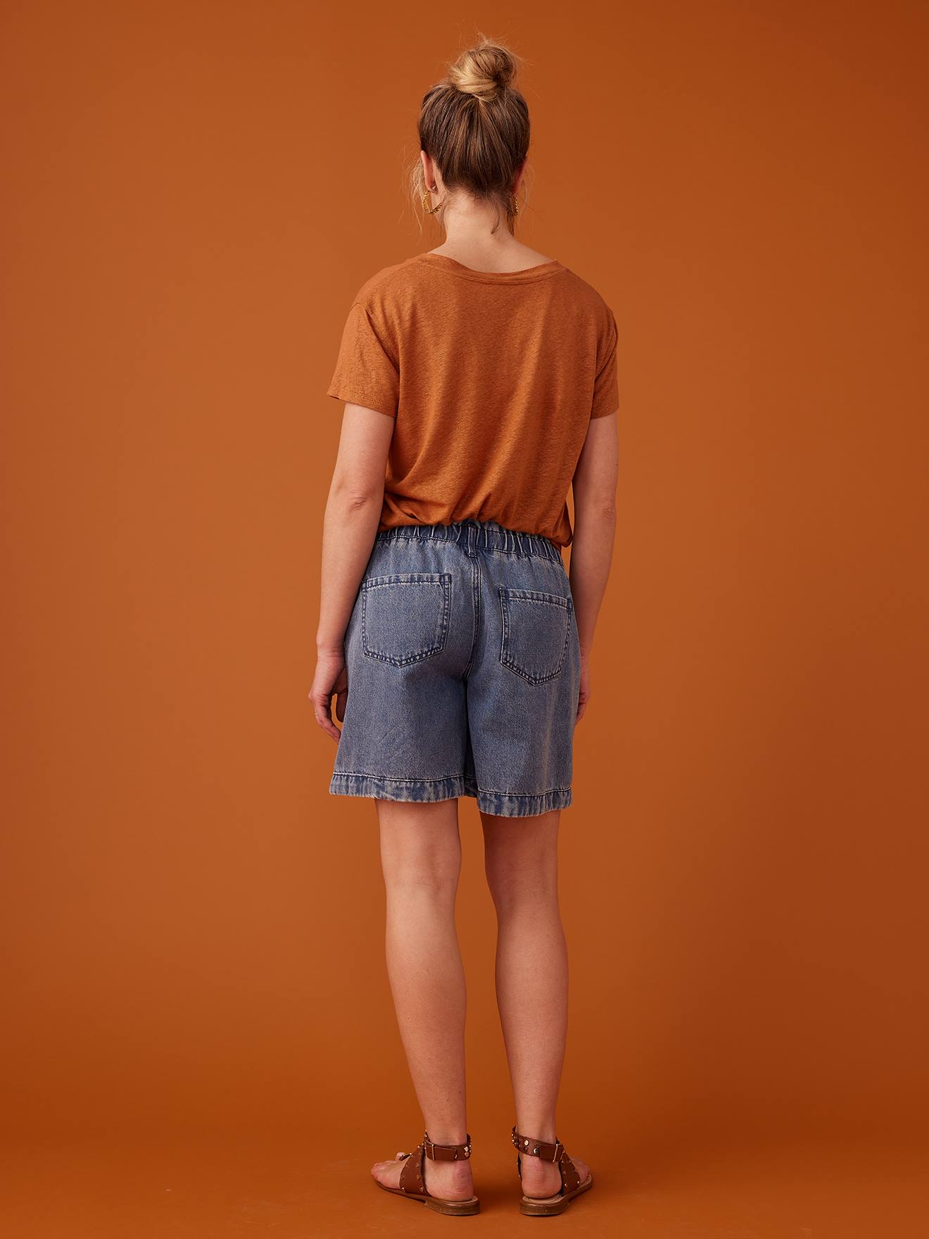 Envie de Fraise Umstands-Jeansshorts ENVIE DE FRAISE - blue stone