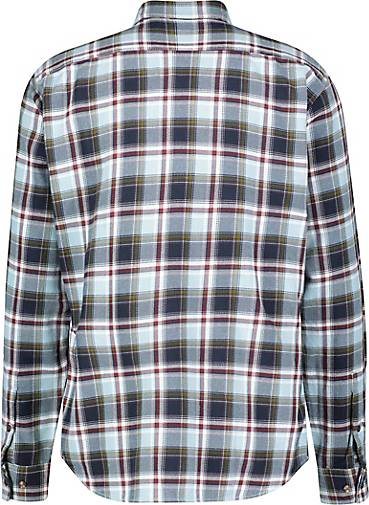 Marc O'Polo Herren Hemd Regular Fit Langarm