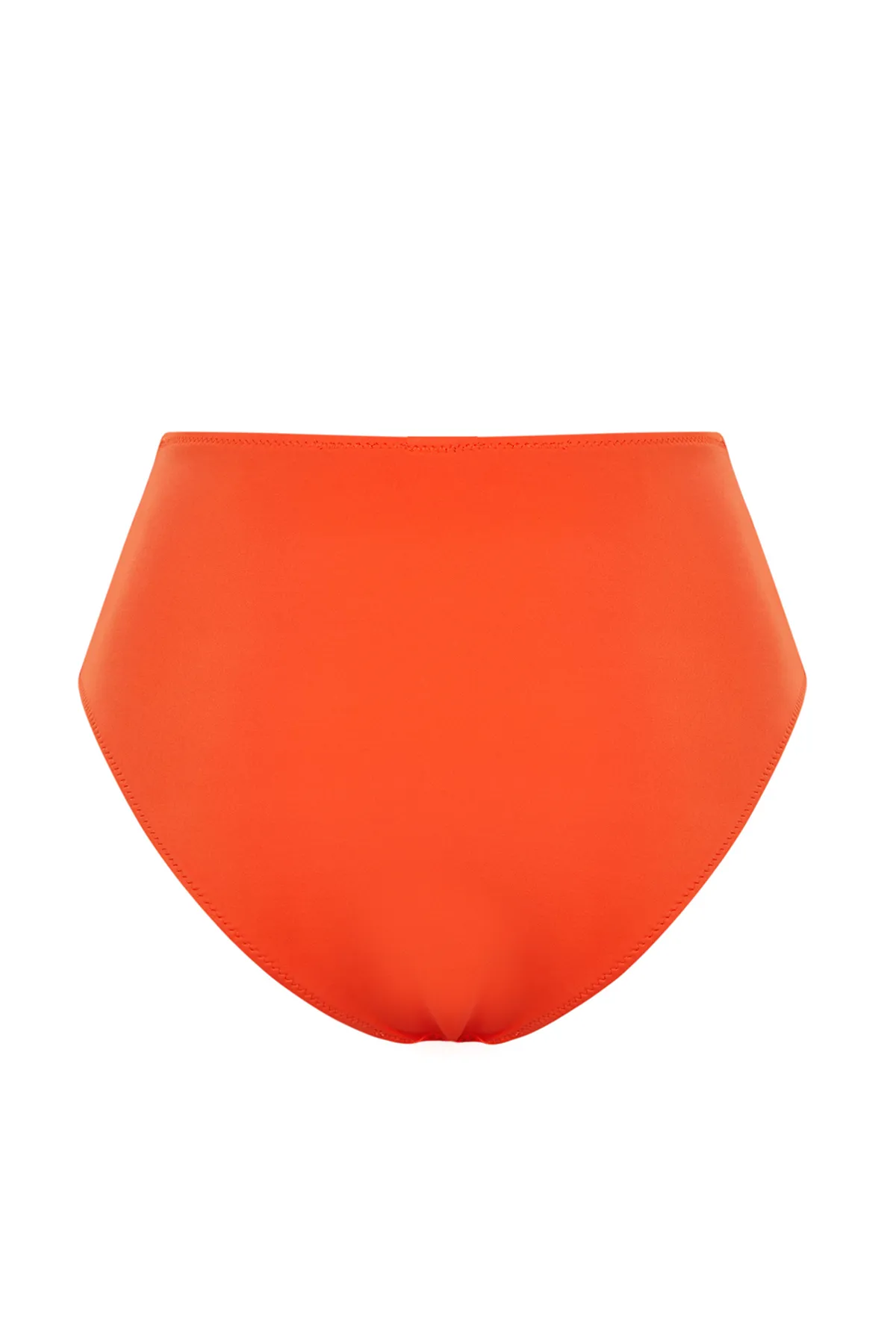 Trendyol Collection  Rote Hipster-Bikinihose mit hoher Taille TBESS21BA0057