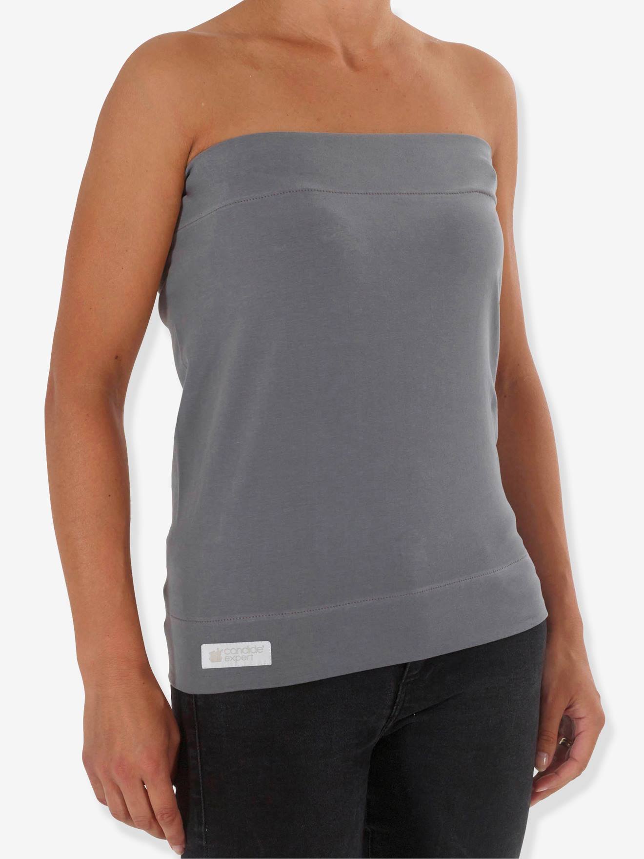 Bandeau peau à peau tube S/M CANDIDE gris