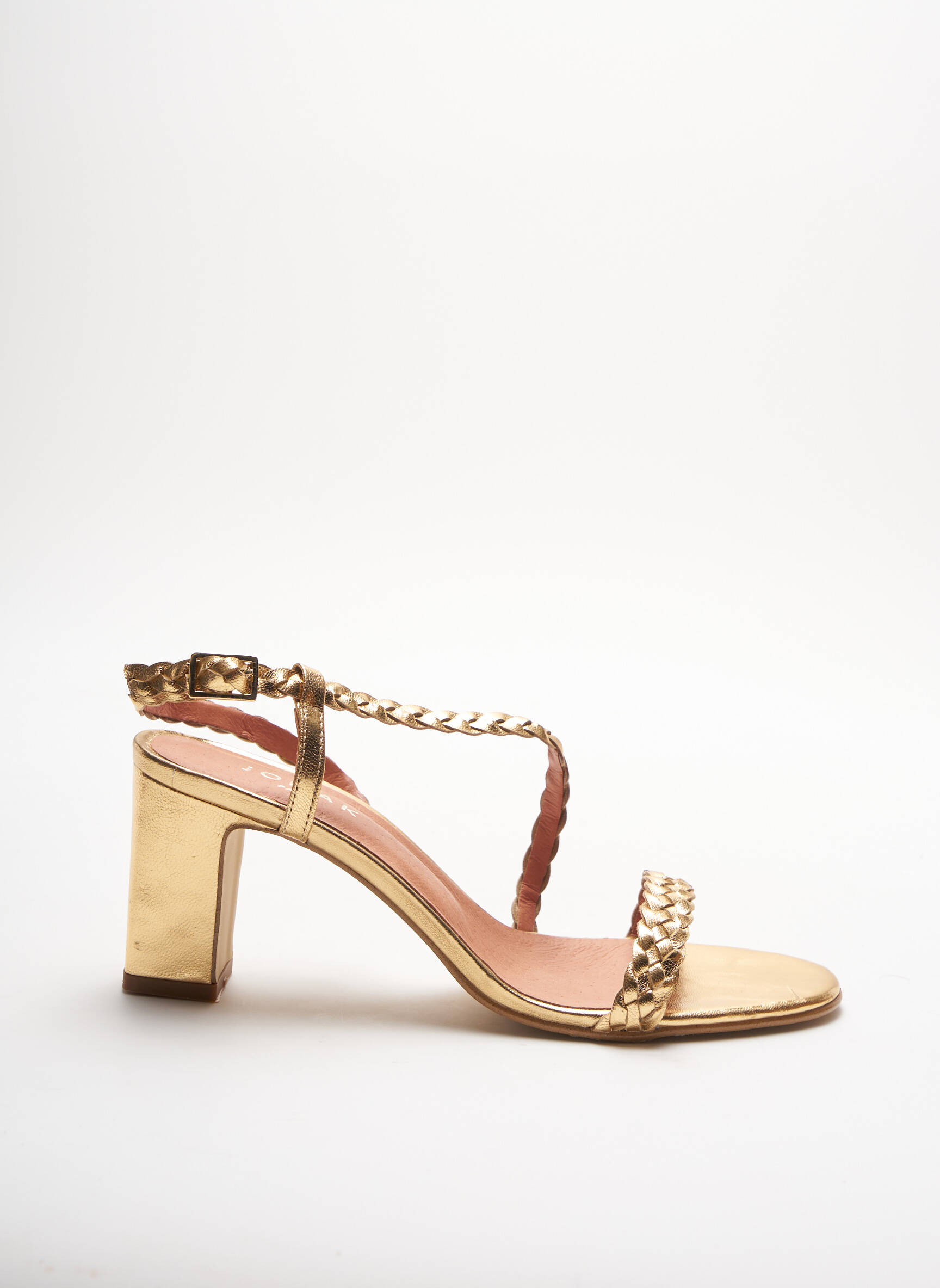 Jonak Sandales Nu Pieds Femme couleur jaune