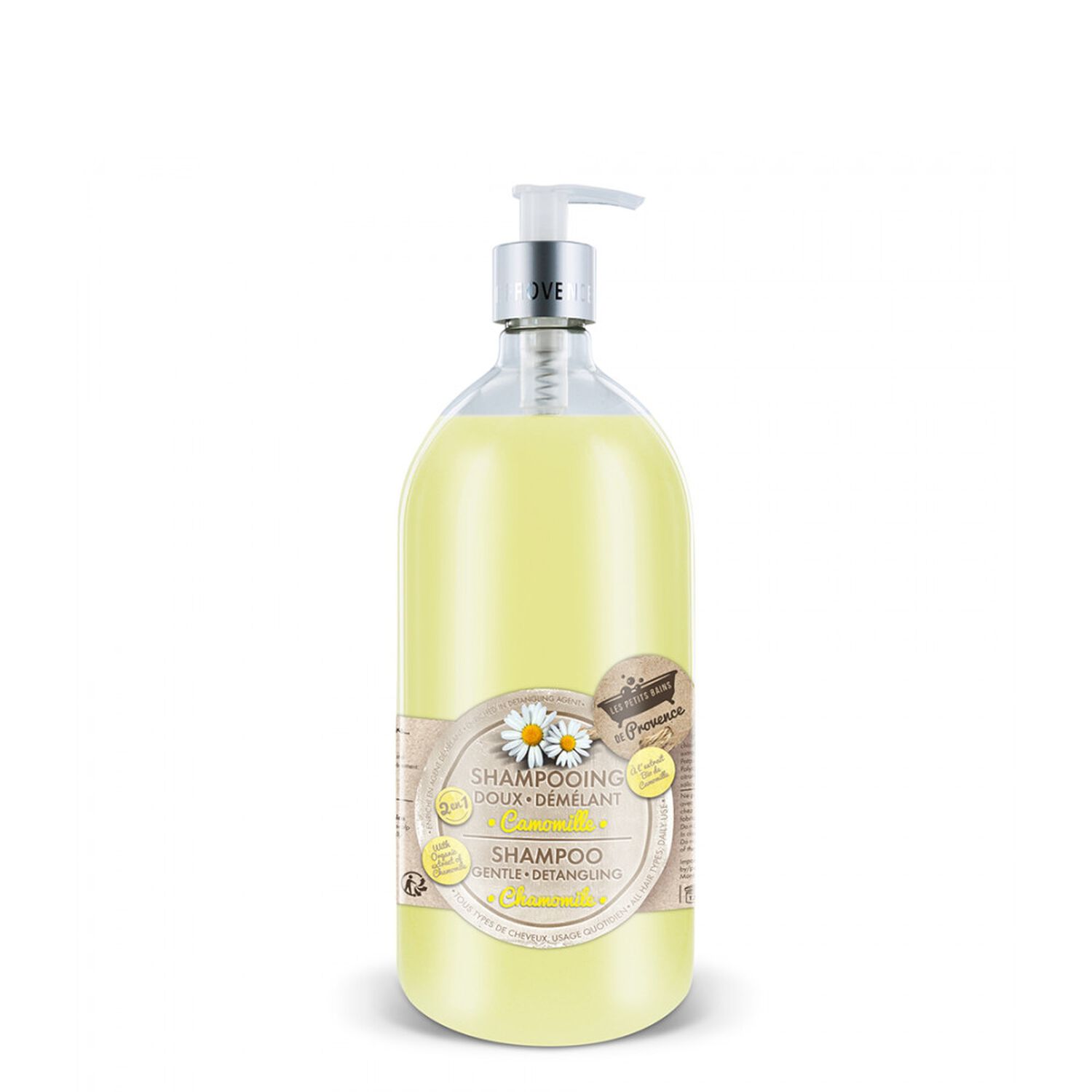 Les Petits Bains de Provence Shampooing 2 en 1 Parfum Camomille