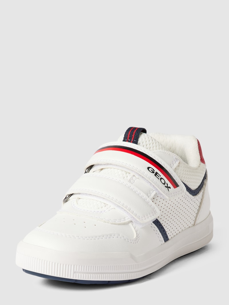Sneaker mit Klettverschluss in weiß
