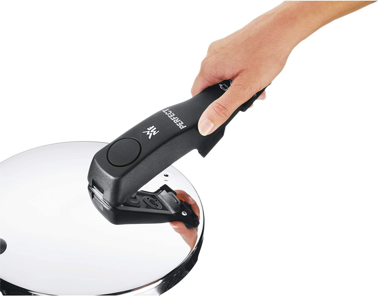 WMF Schnellkochtopf WMF Schnellkochtopf Perfect 6,5l Poliert, 22 cm, 