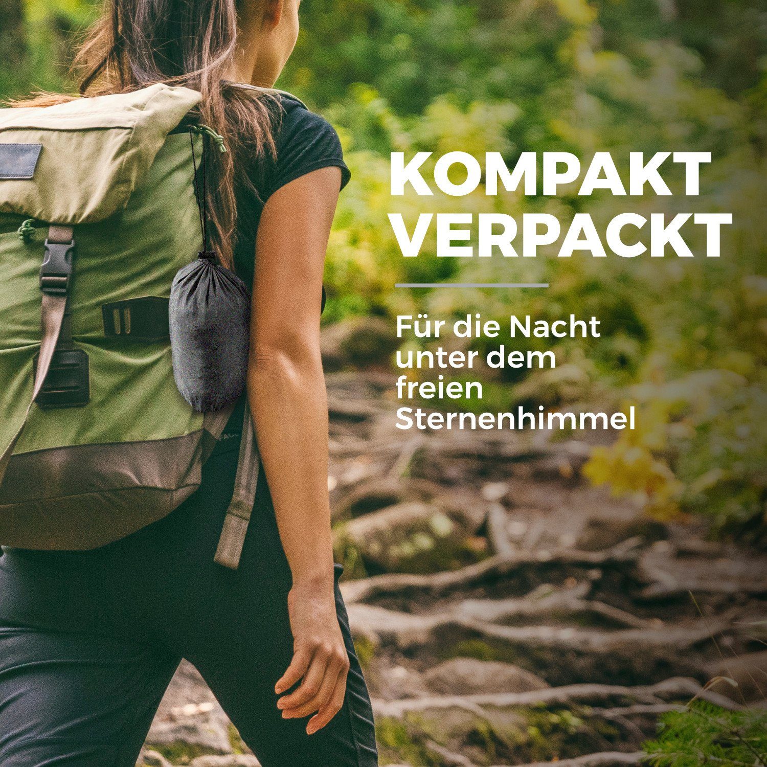 SVITA Hängematte SVITA Outdoor Hängematte, aus Fallschirmnylon