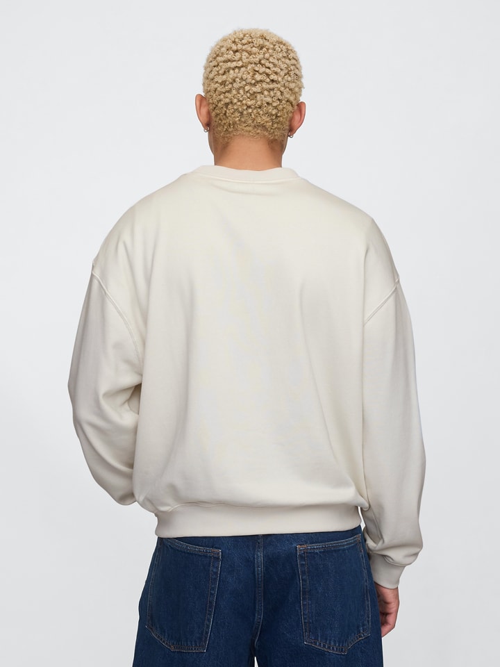 GAP Sweatshirt in Creme günstig kaufen