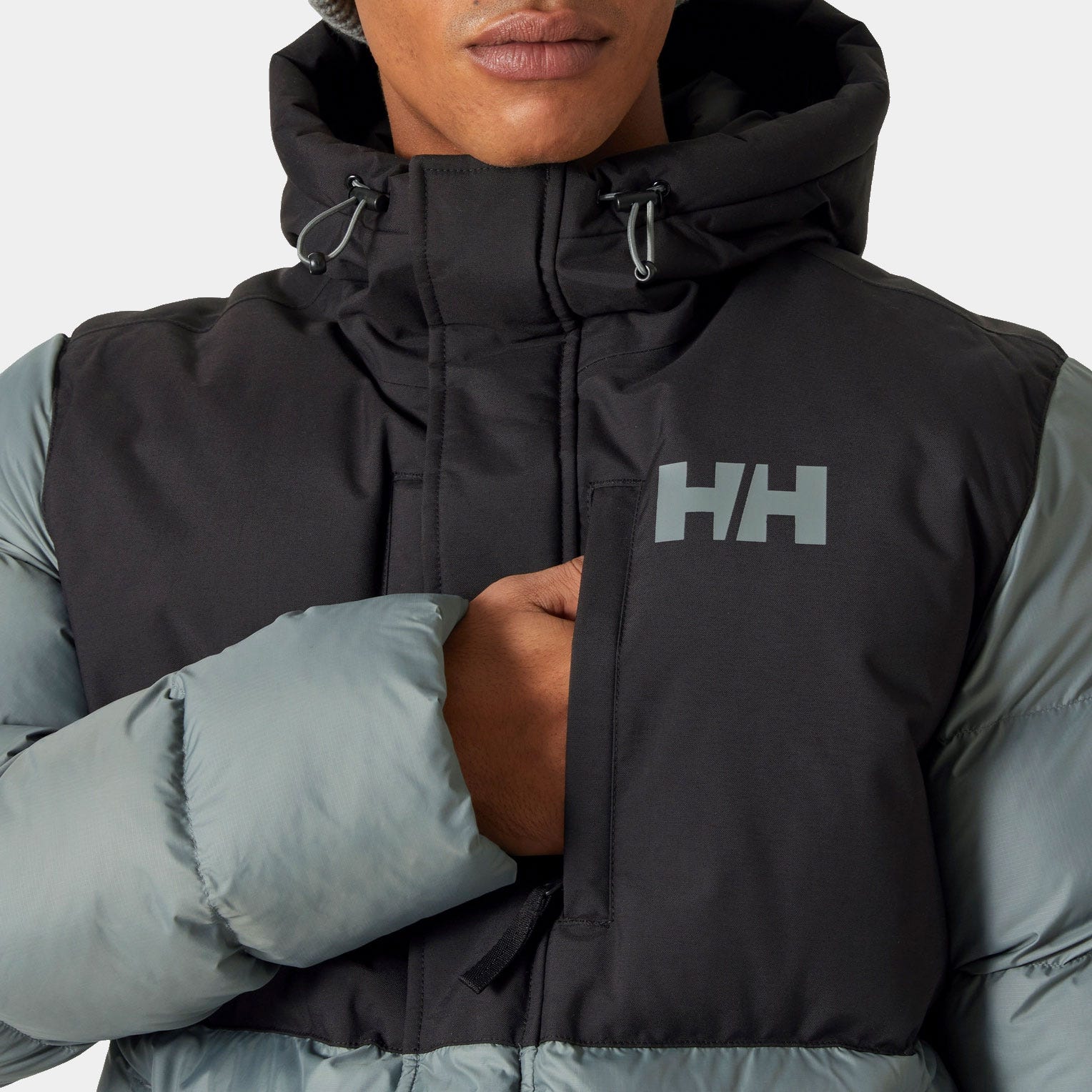 Men's Active Puffy Long Jacket