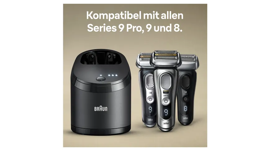 Braun Rasierer elektrisch Reinigungsstation Series 8 & 9 1ST