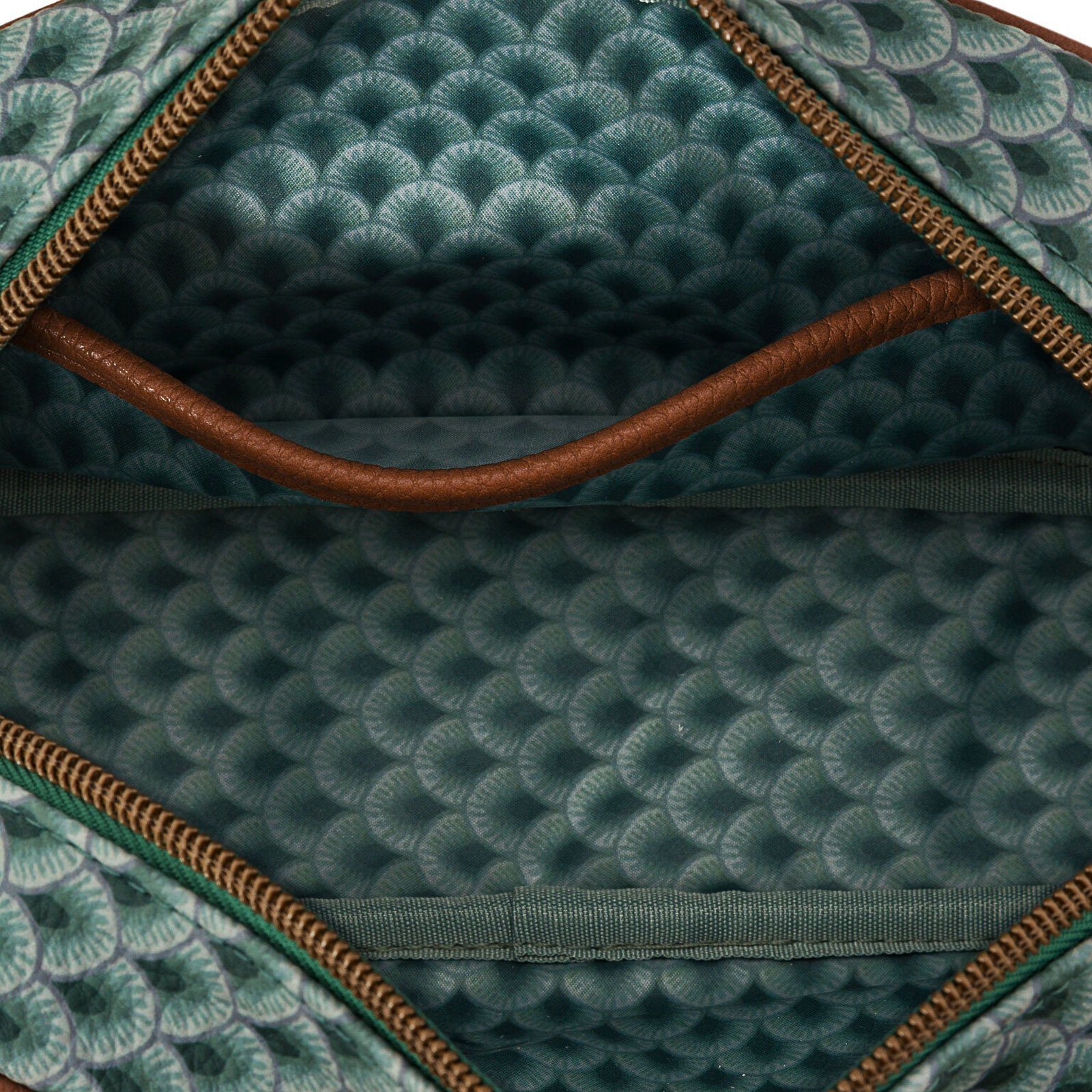 PiP Studio Kosmetiktasche Cosmetic Bag Square Small Kyoto Festival, aus pflegeleichtem und abwischbarem Kunstleder