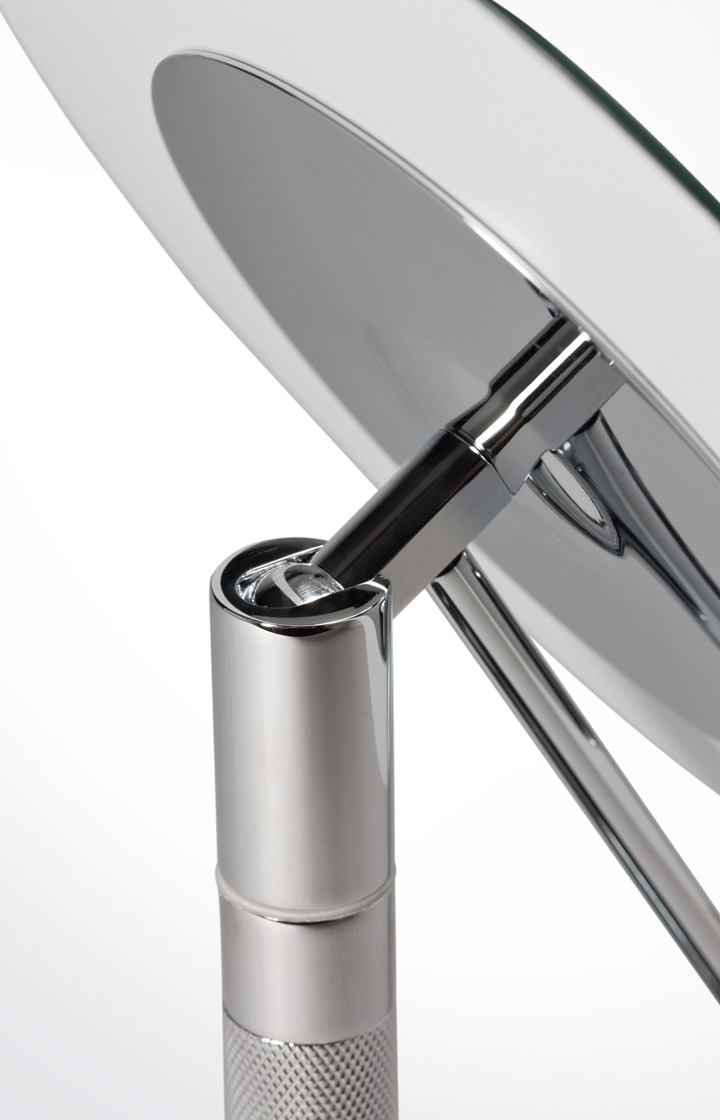 Standspiegel Chromeline, Silber