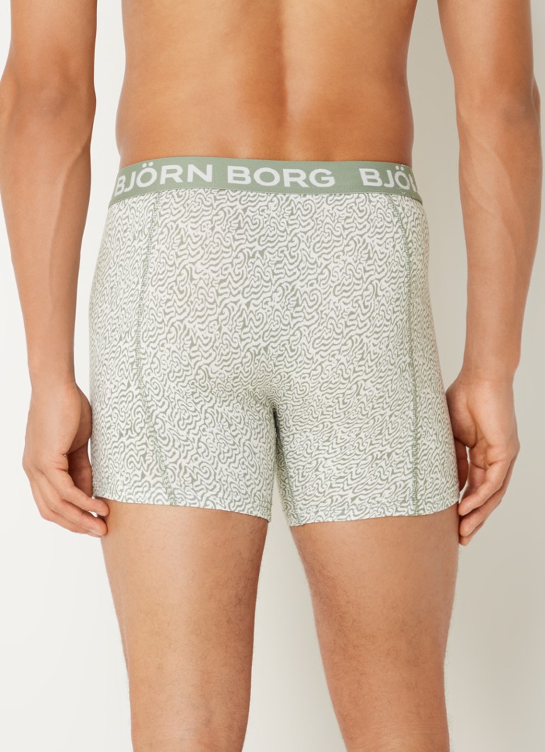 Boxer Björn Borg con fascia logo, confezione da 3