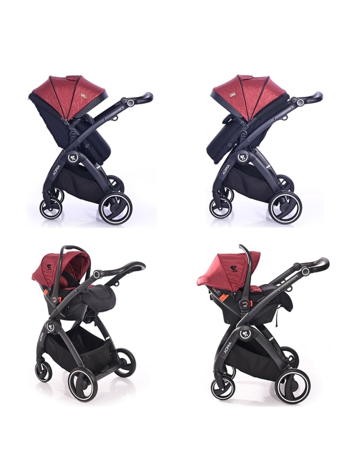 Lorelli Kombikinderwagen Adria in rot günstig kaufen onesize