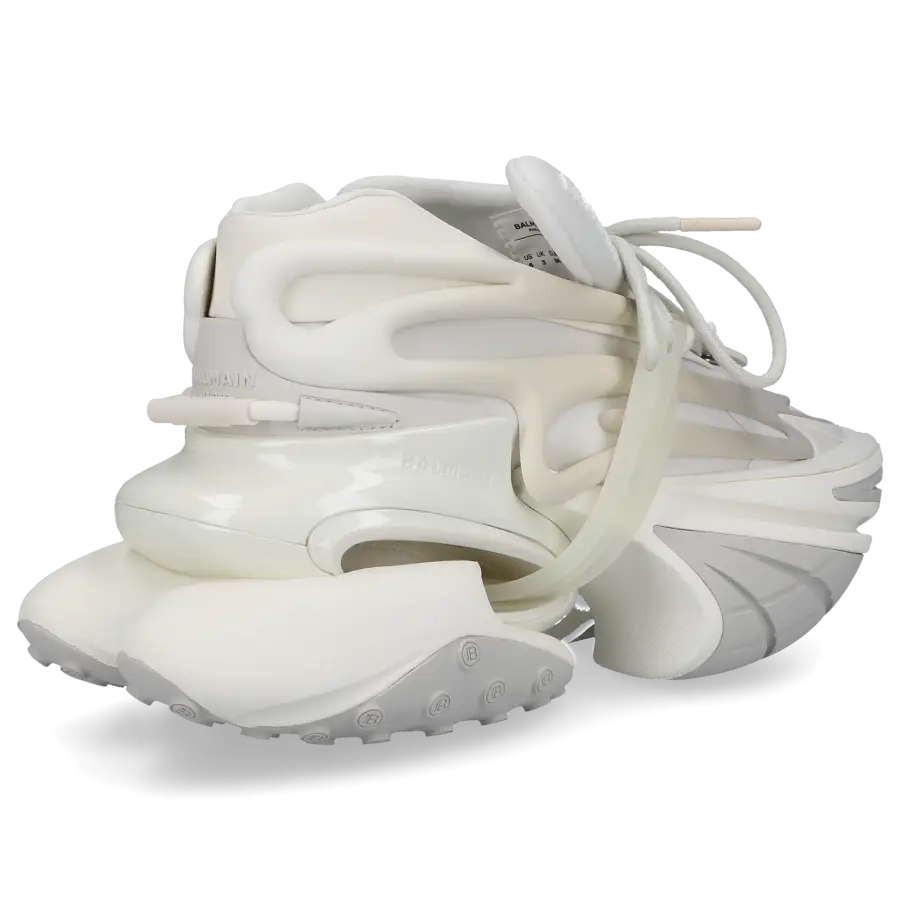 Balmain - Sneaker low Unicorn Textil - weiß