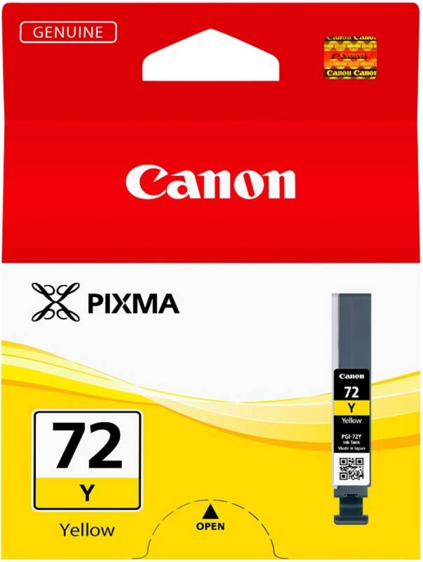 Canon PGI-72Y Original Tintenpatrone Gelb
