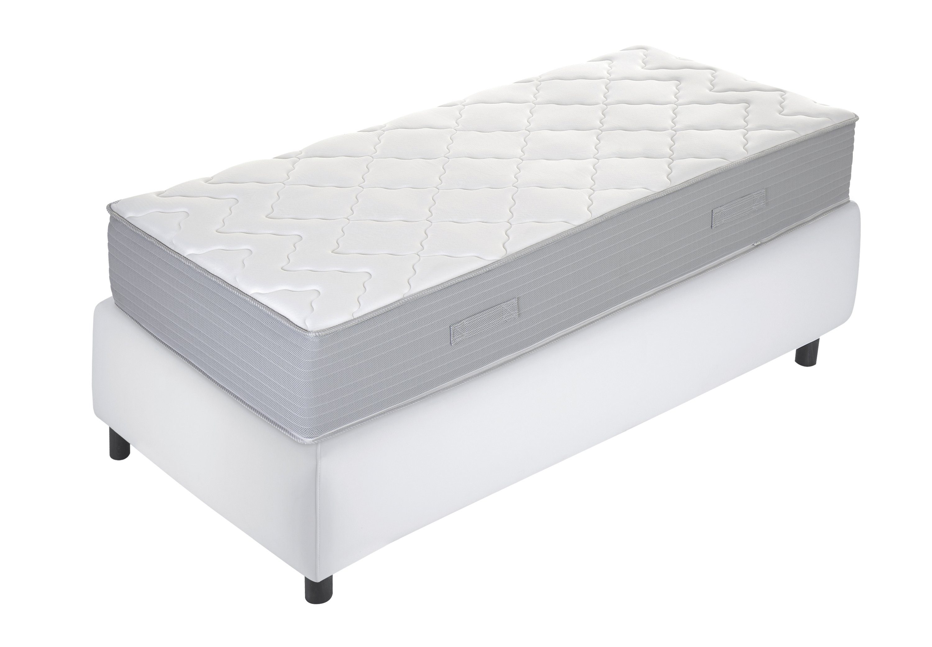 Kaltschaummatratze, ALX - Deluxe, 30 cm hoch, Boxspringbett Matratze mit Wellenschnitt, Viscoschaum-Wendematratze