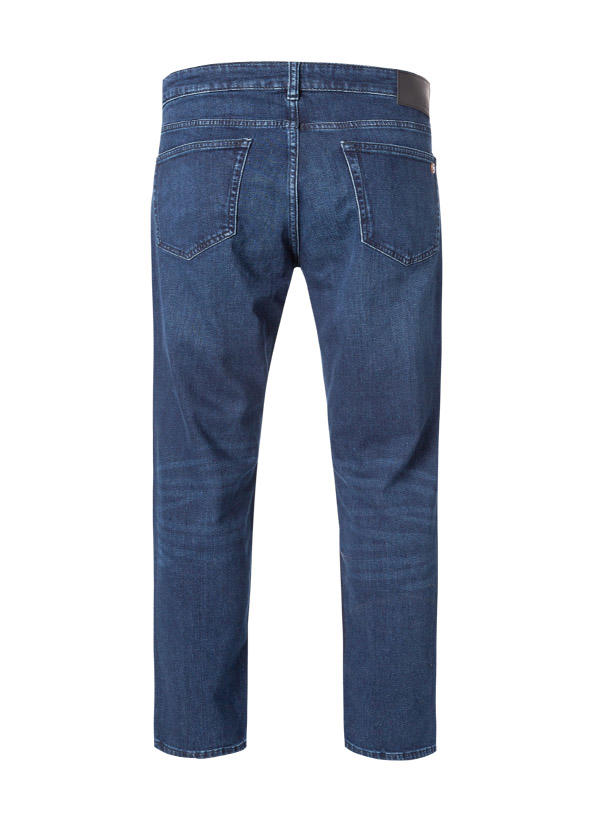 BOSS Orange, Jeans Troy, Tapered Fit, Baumwoll-Stretch, navy