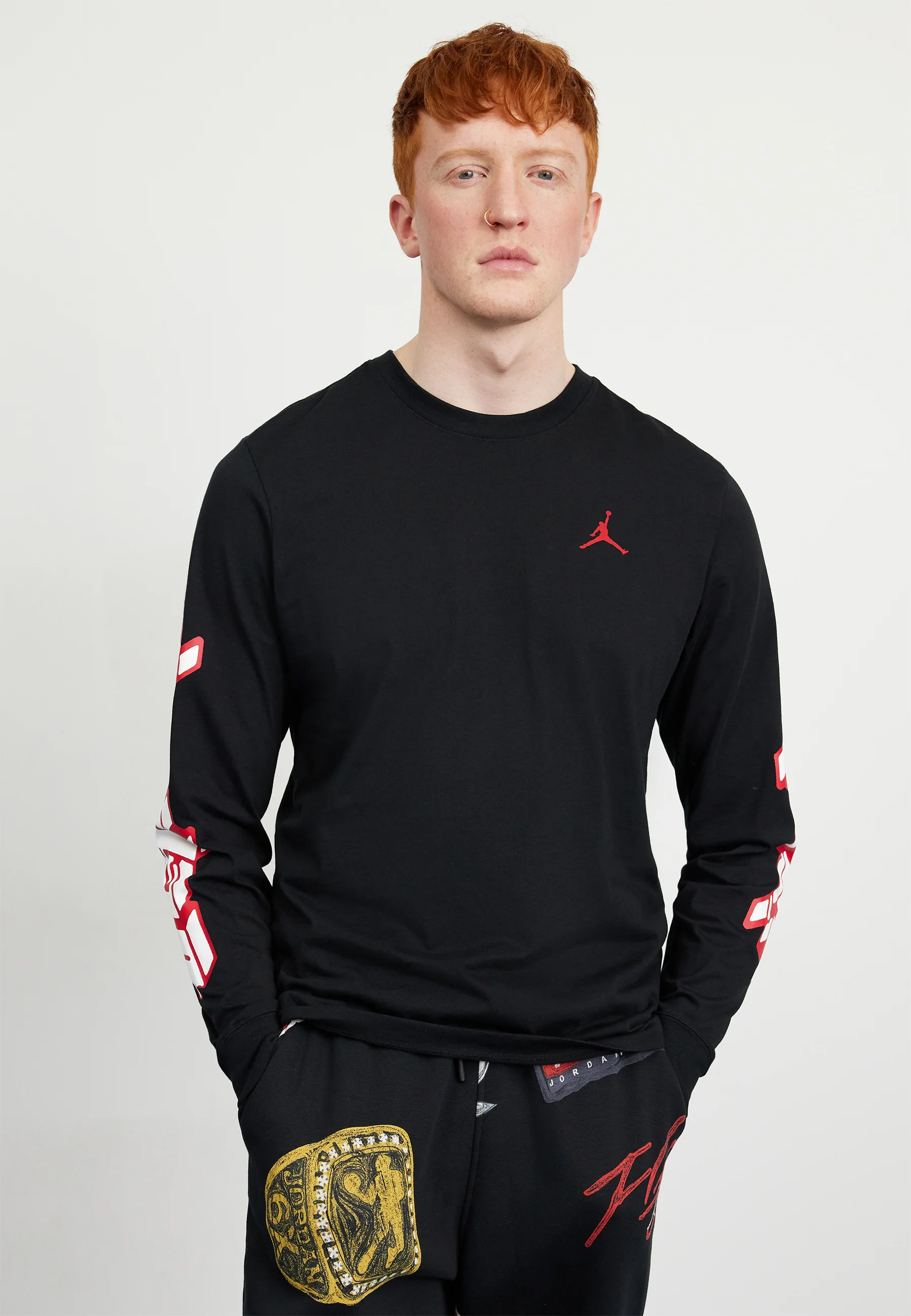 Jordan BRAND CREW - Camiseta de manga larga