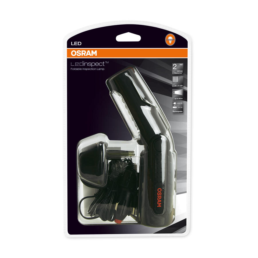 LEDinspect Foldable Inspektionsleuchte von OSRAM, knickbar, 1 Stück - ATU
