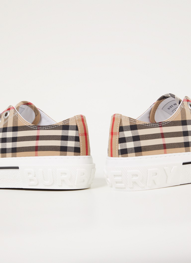 Nízke tenisky Burberry Jack z plátna
