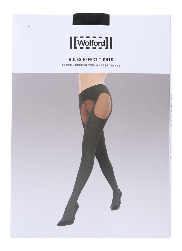 Rajstopy Wolford Holes Effect 40 den