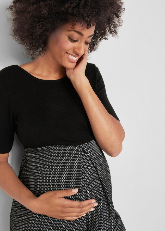 Umstands-Strickkleid