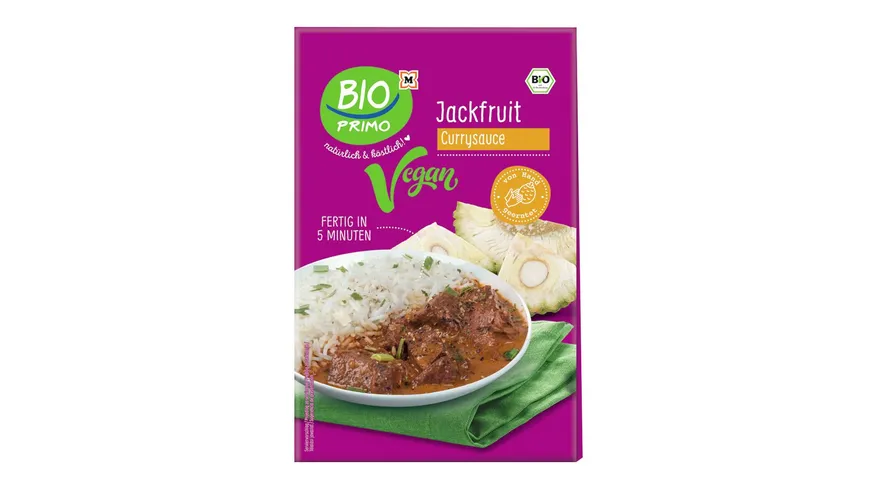 BIO PRIMO Bio Jackfruit in Currysauce 200 g