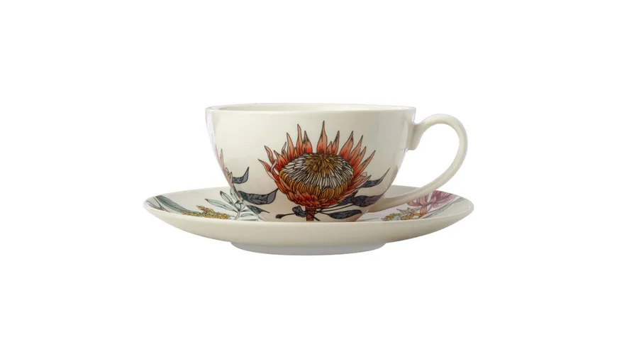 MAXWELL & WILLIAMS Tasse mit Untertasse WARATAH