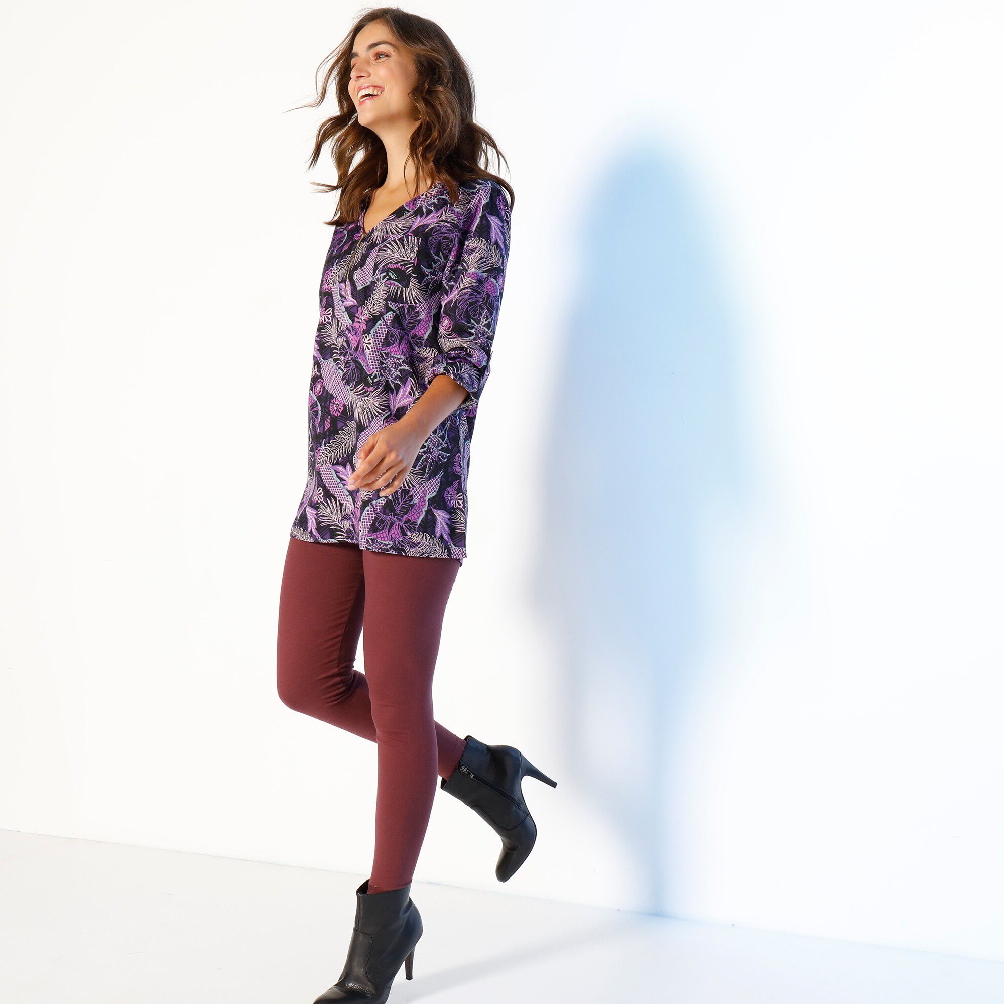 Legging taille élastiquée