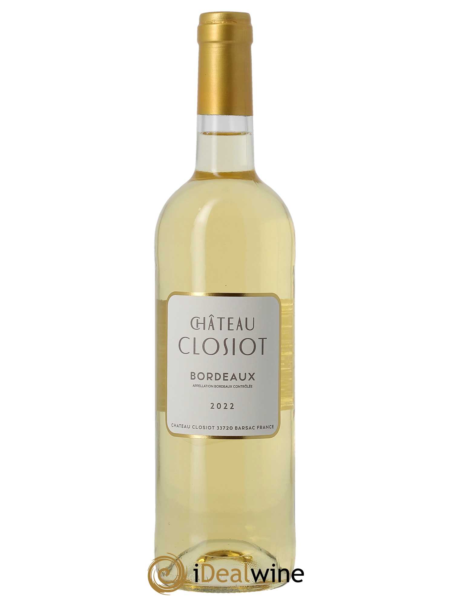 Château Closiot  2022 - Lot de 1 Bouteille