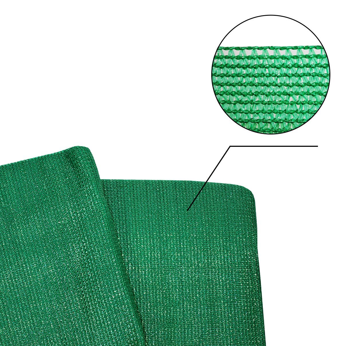 HELO24 Sichtschutzelement Sichtschutz Netz 1 m x 6 m G6