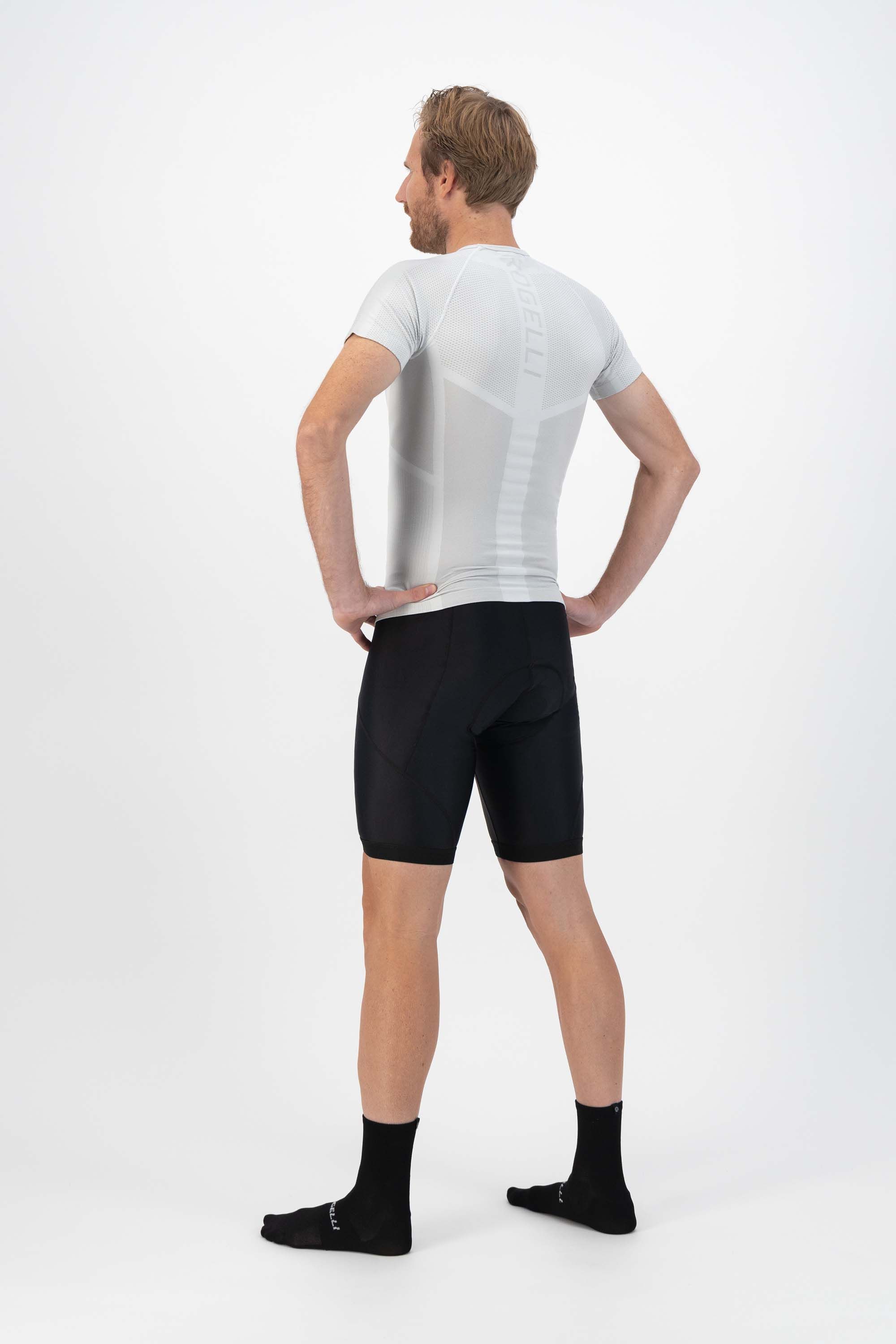 Rogelli Core Black Herren kurze Radhose