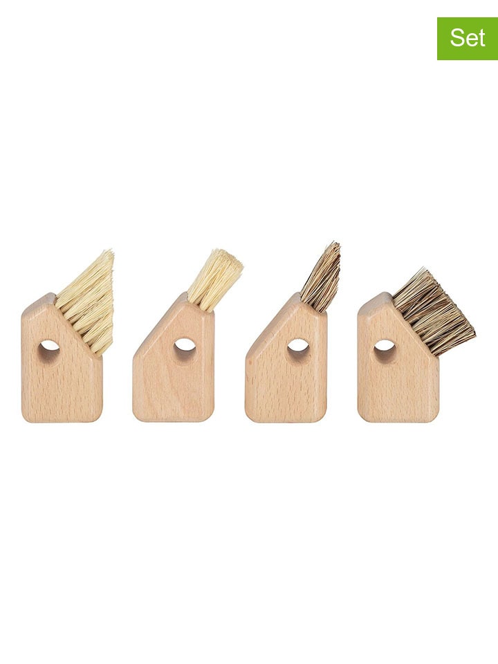 Blomus 4er-Set: Küchenbürsten 