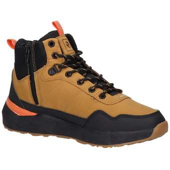 Run Lifewear Schnür Boots in gelb