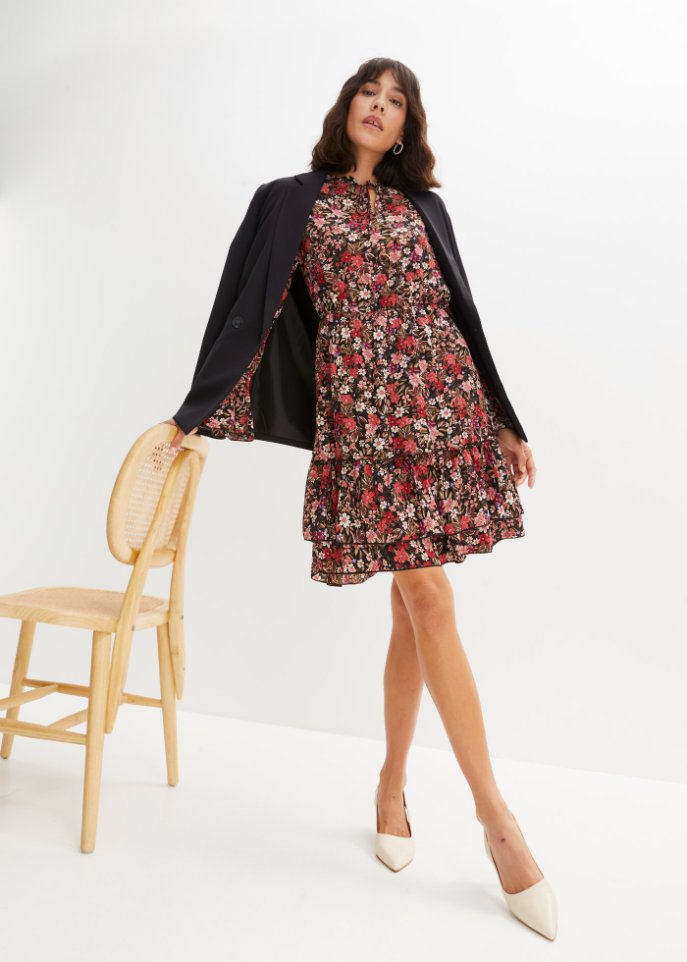 bedrucktes Kleid