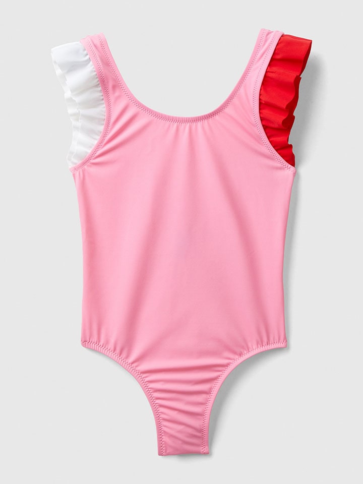 Benetton Badeanzug in Rosa günstig kaufen