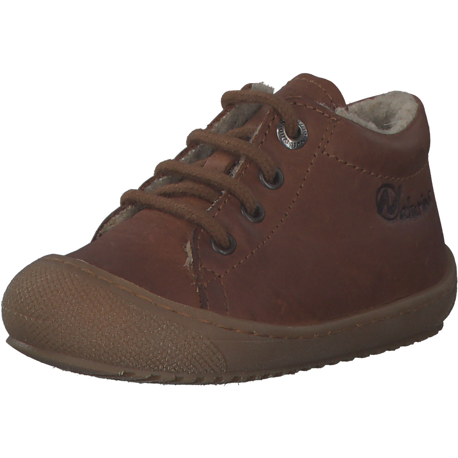 Naturino Racoon 2014059, Lauflernschuhe, Kinder, Braun
