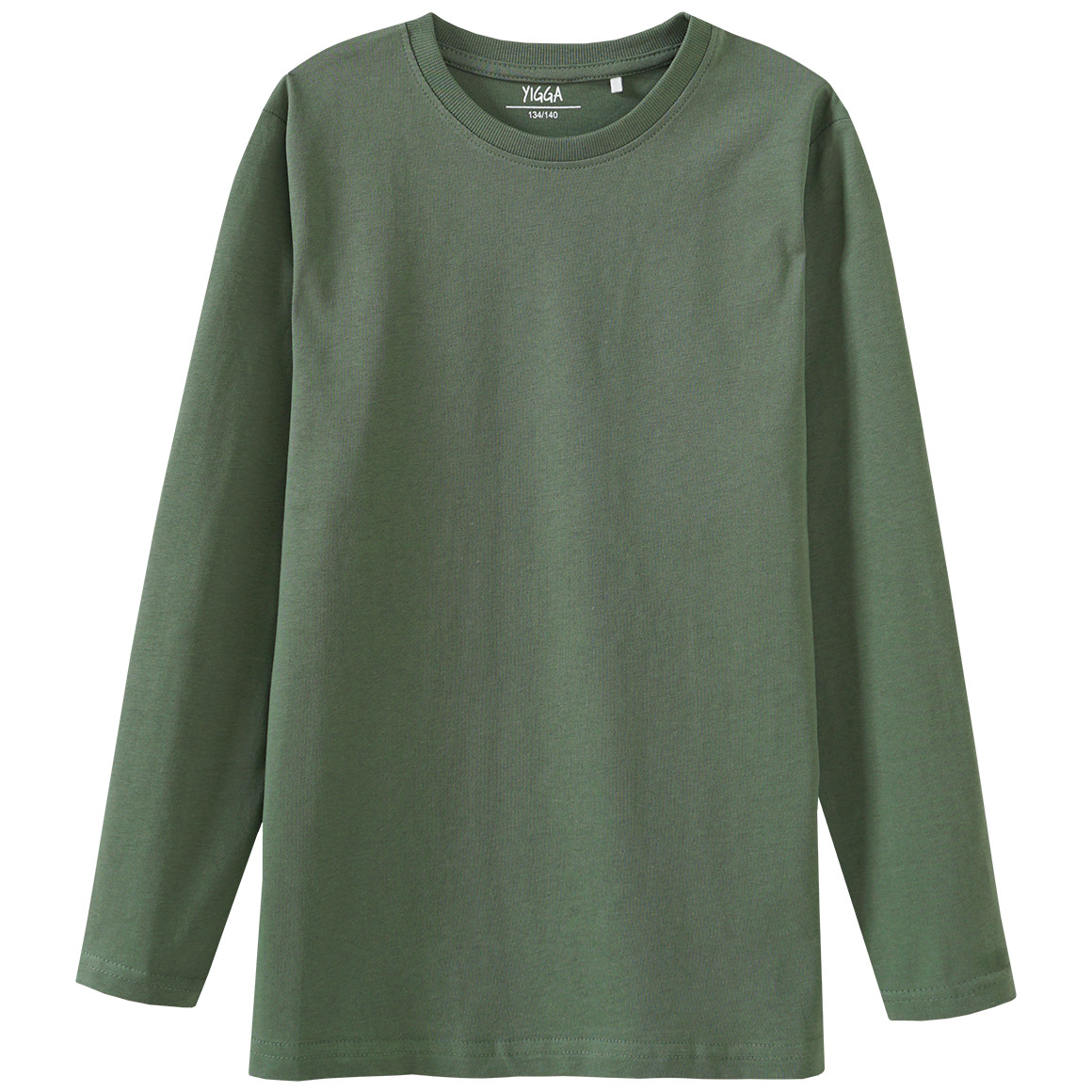 Kinder Langarmshirt im Basic-Look
