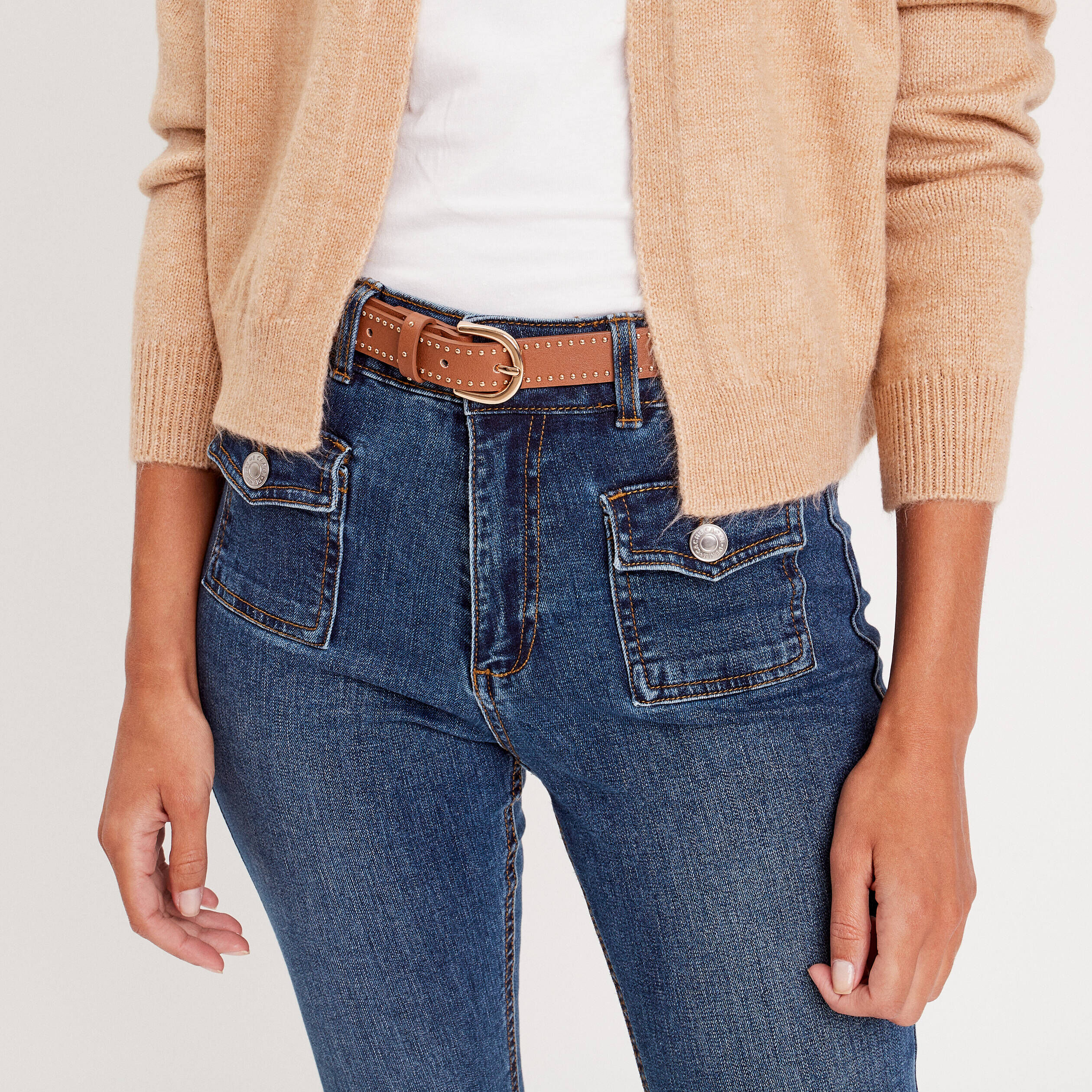 Ceinture camel femme | Cache Cache