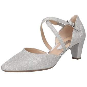 Gabor Spangenpumps in silber