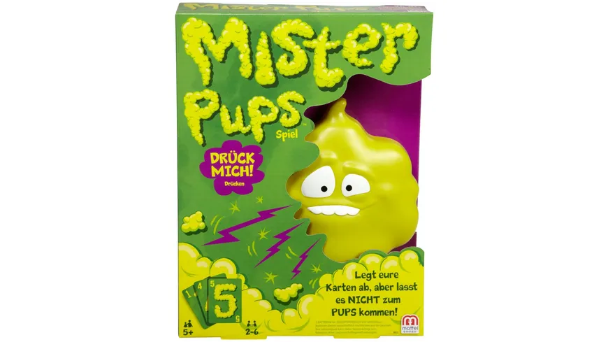 Mattel Games, Mister Pups, Kinderspiel, Aktionsspiel