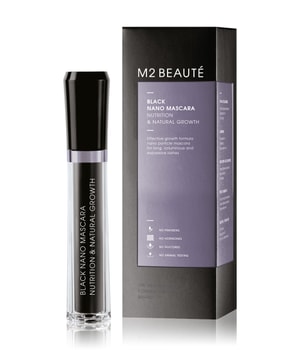 M2 BEAUTÉ Black Nano Nutrition & Natural Growth Mascara-6 ml