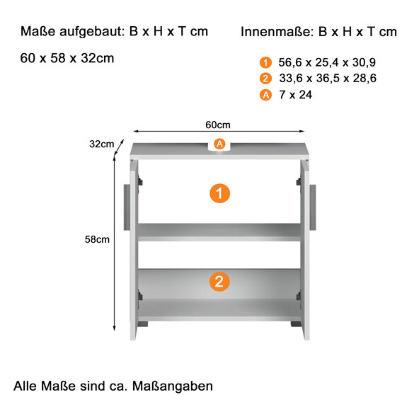 Waschbeckenunterschrank Wons