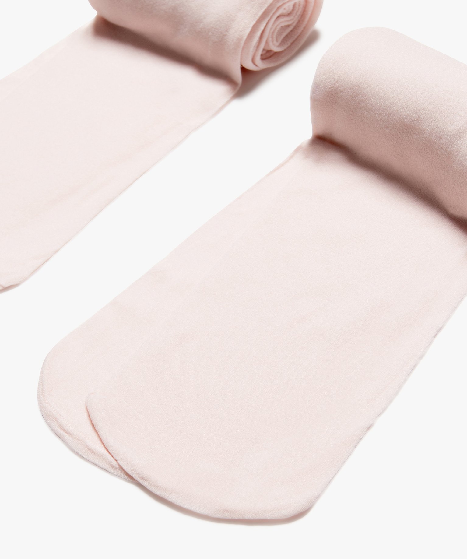 Collants fille semi-opaques unis (lot de 2) rose | GEMO