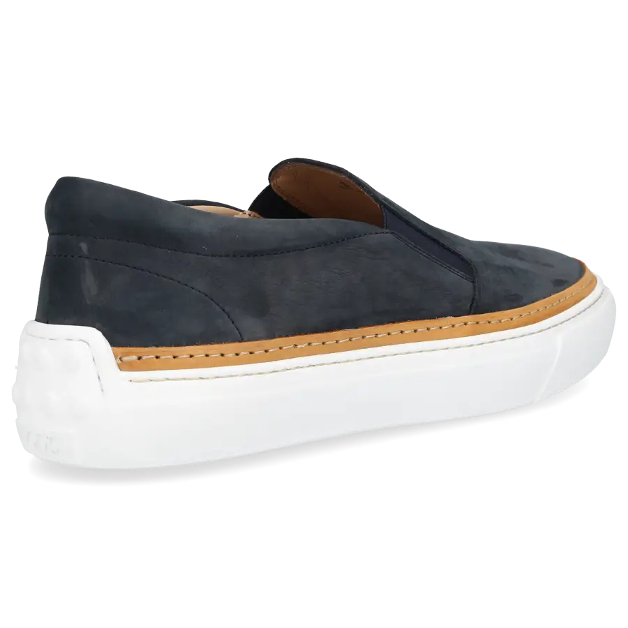Tod's - Slipper XXM12 Nubukleder - blau