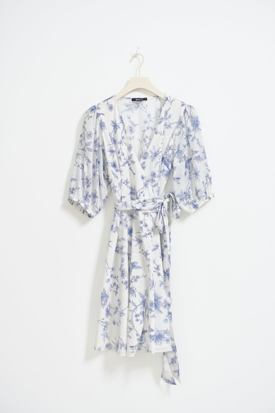 Mini wrap dress
