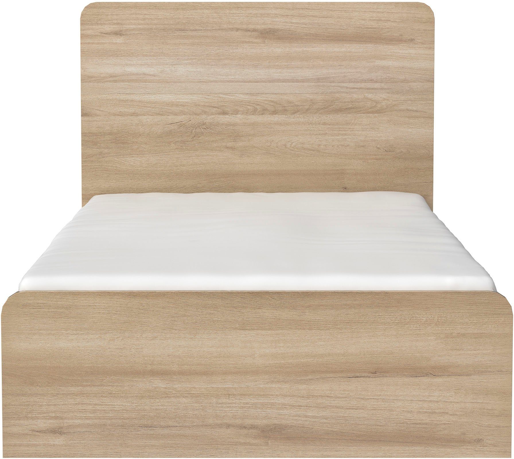 Galipette Bettanlage Sasha, (5-St), bestehend aus Bett, Regal, Kommode, Schreibtisch & Ablage